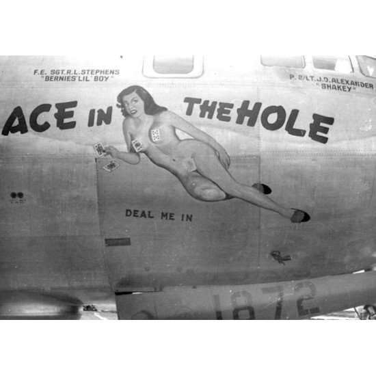 Kits World Kw148076 1/48 Decal For B-29 Super Fortress 44-61872 Ace In The Hole
