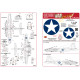 Kits World Kw148127 1/48 Decal For Boeing B-17 F Flying Fortress