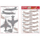 Kits World Kw148140 1/48 Decal For Blackburn Buccaneer S2b