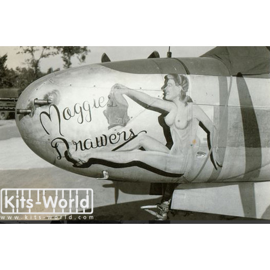 Kits World Kw148172 1/48 Decal For A-26 Douglas Invaders Accessories Kit