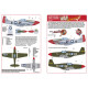 Kits World Kw148181 1/48 Decal For P-51b North American Mustang My Achin Back