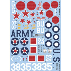 Kits World Kw148189 1/48 Decal For Curtis P-40 Accessories For Aircraft