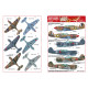 Kits World Kw148192 1/48 Decal Curtiss P-40 Accessories For Aircraft