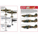 Kits World Kw148210 1/48 Decal For Raf Early Hurricane Markings Pre And Early War Period Pt 2 Kits World Kw148210 1/48 Decal For Raf Early Hurricane Markings Pre And Early War Period Pt 2
