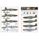 Kits World Kw172002 1/72 Decal For American Nose Art P51b Mustang