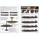 Kits World Kw172030 1/72 Decal For Lancaster Bomber Accessories For Aircraft