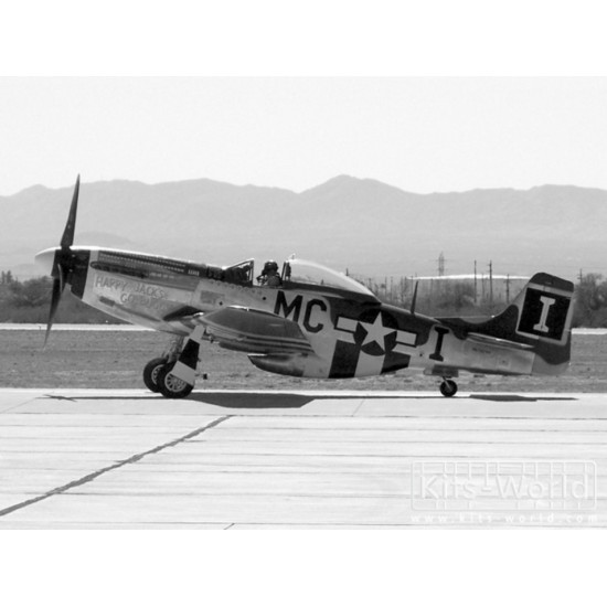 Kits World Kw172046 1/72 Decal For P-51d Mustang 20th Fighter Group
