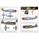 Kits World Kw172070 1/72 Decal For P-47 Thunderbolts Accessories For Aircraft