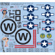 Kits World Kw172073 1/72 Decal For B-29 Super Fortress Accessories For Aircraft