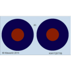 Kits World Kw172077 1/72 Decal For Mk.i Sunderlands Accessories For Aircraft