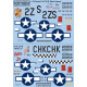 Kits World Kw172106 1/72 Decal For P-47d Thunderbolts Bubbletop Accessories Kit