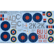Kits World Kw172134 1/72 Decal For Boeing B-17 Mkiiis Accessories For Aircraft Kits World Kw172134 1/72 Decal For Boeing B-17 Mkiiis Accessories For Aircraft
