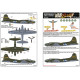 Kits World Kw172138 1/72 Decal Boeing B-17e Flying Fortress Accessories Aircraft