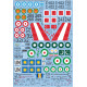 Kits World Kw172143 1/72 Decal For North American F-86 Sabre Accessories Kit Kits World Kw172143 1/72 Decal For North American F-86 Sabre Accessories Kit