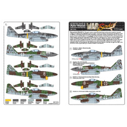 Kits World Kw172156 1/72 Messerschmitt Me-262a-1a Iii/Ejg 2 Oberst Heinz Bar