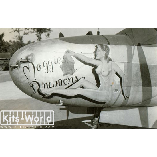 Kits World Kw172166 1/72 Decal For A-26 Douglas Invaders Accessories Kit