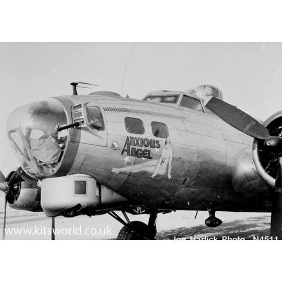 Kits World Kw172175 1/72 Decal For Boeing Flying Fortress B-17g Accessories Kit