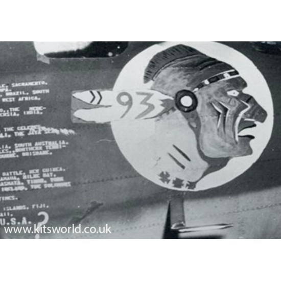 Kits World Kw172176 1/72 Decal For Boeing Flying Fortress B -17e Of The Pacific Kits World Kw172176 1/72 Decal For Boeing Flying Fortress B -17e Of The Pacific