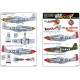 Kits World Kw172177 1/72 Decal For P-51b-p-51d North American Mustangs Kits World Kw172177 1/72 Decal For P-51b-p-51d North American Mustangs