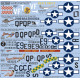 Kits World Kw172179 1/72 Decal For P-51b P-51d North American Mustangs