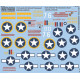 Kits World Kw172194 1/72 Decal For B-25c North American B-25 Mitchell
