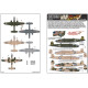 Kits World Kw172194 1/72 Decal For B-25c North American B-25 Mitchell