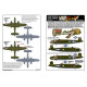 Kits World Kw172198 1/72 Decal For North American B-25g/H Mitchell