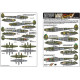 Kits World Kw172208 1/72 Decal P-38 Lightnings Of The Pacific Late War Set Two Kits World Kw172208 1/72 Decal P-38 Lightnings Of The Pacific Late War Set Two