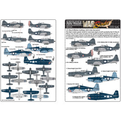 Kits World Kw172218 1/72 Decal For U.s. Navy And Marine Markings Accessories Kit