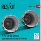 Reskit Rsu48-0194 1/48 F14 B D Tomcat Open Exhaust Nozzles For Gwh Kit 3d Printed