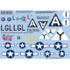 Kits World Kw172223 1/72 Decal For Boeing B-17g Flying Fortress Accessories Kit