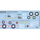 Kits World Kw172247 1/72 Decal For Lockheed P-38f Lightning Accessories Kit Kits World Kw172247 1/72 Decal For Lockheed P-38f Lightning Accessories Kit