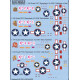 Kits World Kw144029 1/144 Decal For P-47c/D Razorbacks Accessories For Aircraft