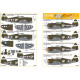 Kits World Kw144029 1/144 Decal For P-47c/D Razorbacks Accessories For Aircraft