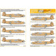 Kits World Kw144030 1/144 Decal For B-24d Liberators Accessories For Aircraft