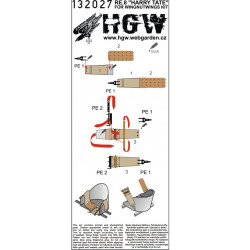 Hgw 132027 1/32 Seatbelts For Re.8 Harry Tate For Wingnut Wings Kits