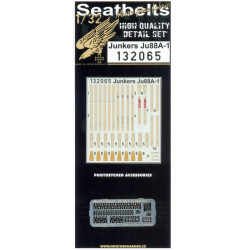 Hgw 132065 1/32 Seatbelts For Junkers Ju88a-1 For Revell Kits Accessories Kit