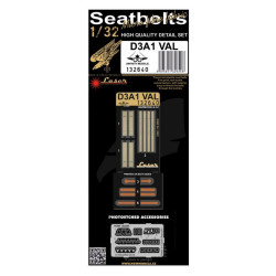 Hgw 132640 1/32 Seatbelts For D3a1 Val Accessories For Aircraft