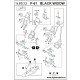 Hgw 148533 1/48 Seatbelts P-61 Black Widow For Monogram Revell Great Wall Hobby