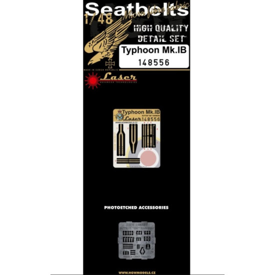 Hgw 148556 1/48 Seatbelts For Typhoon Mk.ib Accessories For Aircraft