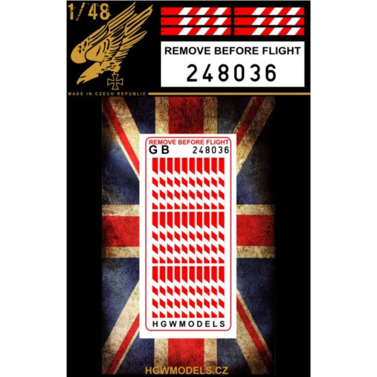 Hgw 248036 1/48 Remove Before Flight Easy Belts Accessories For Aircraft
