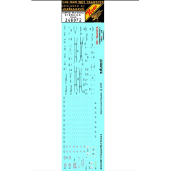 Hgw 248072 1/48 Decal For Hawker Tempest Mk.v Series 2 Stencils Accessories Kit