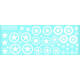 Hgw 235003 1/35 Decal White Stars Over Scales Accessories For Aircraft