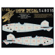 Hgw 548016 1/48 Decal Albatros D.v And D.va Base White Accessories For Aircraft