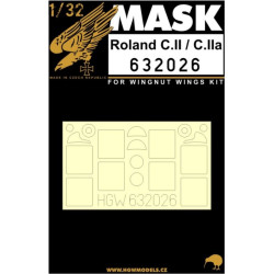 Hgw 632026 1/32 Mask For Roland C.ii And C.iia For Wingnut Wings Accessories Kit