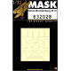 Hgw 632028 1/32 Mask For Hansa-br. W.12 For Wingnut Wings Accessories Kit