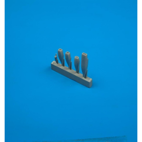 Quickboost 48020 1/48 Su-22m4 Air Cooling Scoops For Kopro Accessories Kit