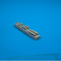 Quickboost 48021 1/48 Mig-21mf Air Cooling Scoops For Academy Accessories Kit