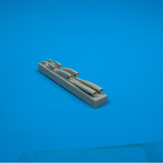 Quickboost 48021 1/48 Mig-21mf Air Cooling Scoops For Academy Accessories Kit