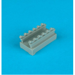 Quickboost 48063 1/48 Spitfire F Mk. 22/24 Exhaust For Eduard Amd Airfix Kits